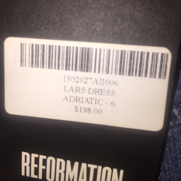 Reformation Lara Dress NWT Size 6 - Picture 5 of 5